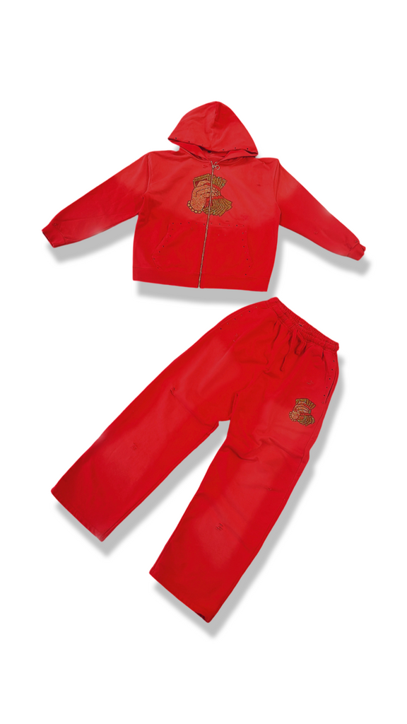 Money Hand Sweatsuit (Bussdown)