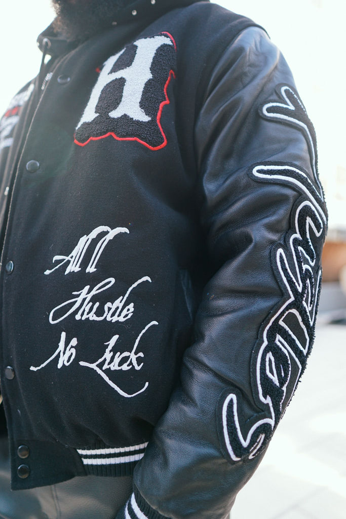 LUXURY MEETS STREETWEAR VARSITY JACKET